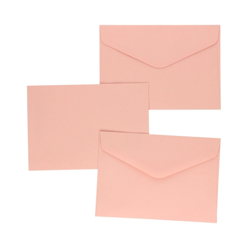 Koperty C6 gładkie pudrowy róż satynowe 130g (10)