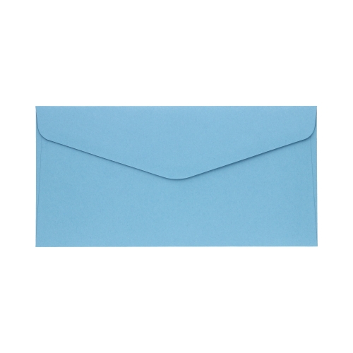 Koperty DL gładkie ciemnoniebieskie satynowe 130g (10)