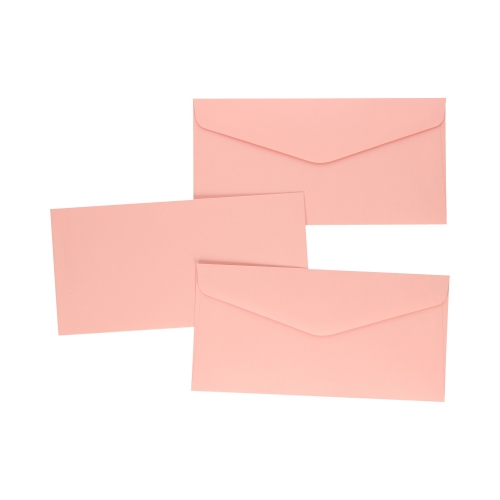 Koperty DL gładkie pudrowy róż satynowe 130g (10)
