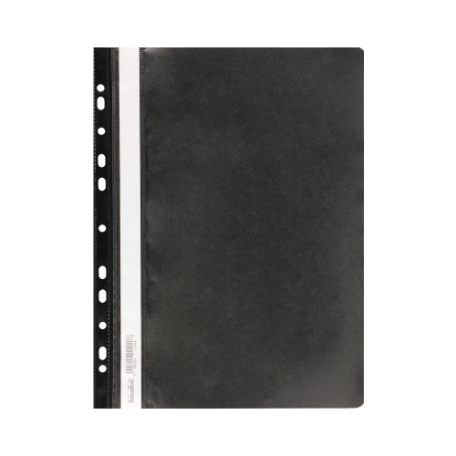 Skoroszyt miękki A4/PP czarny zawieszany Biurfol SPP-02
