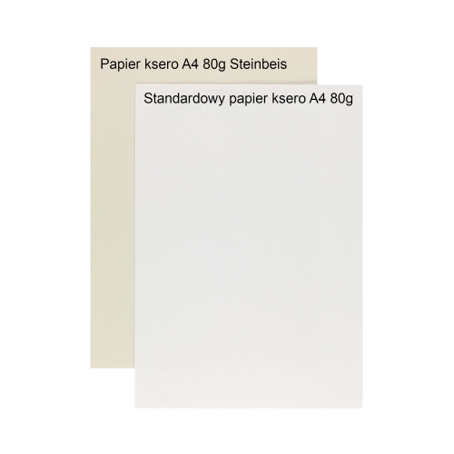 Papier ksero ekologiczny - niebielony A4 80g 55 Steinbeis (500)