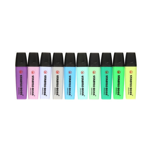 Zakreślacz 10kol chłodne odcienie Stabilo Boss Arty 70/10-2-20