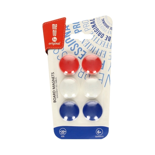 Magnes tablic 30mm (6) Memobe MM006
