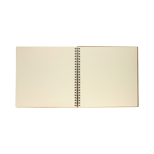 Album spirala 30x30/30 złote liście 180g Happy Color