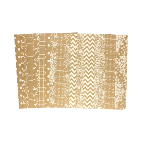 Papier ozdobny 20x29 Kraft/mix Happy Color (10)