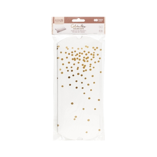 Pudełko ozdobne 21x10 Golden Dots Happy Color (5)