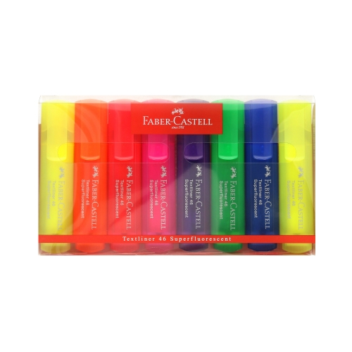 Zakreślacz 8kol. Faber-Castell FC154662