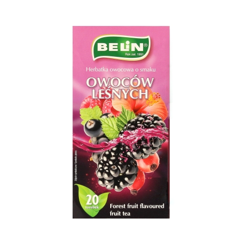 Herbata ekspresowa owoce leśne Belin 20t