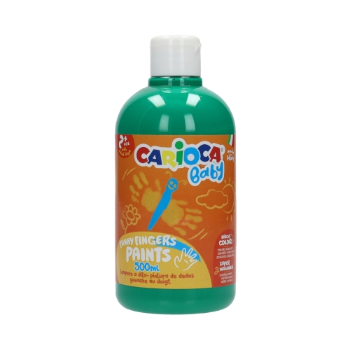 Farba palce zielona 500ml Baby Carioca