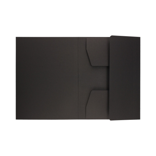 Teczka A4 karton czarna Recycle Leitz