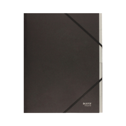 Teczka segregująca A4/6 czarna Recycle Leitz