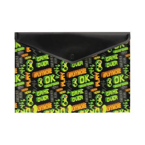 Teczka kopertowa A4/PP nadruk Game Biurfol