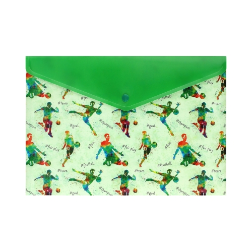 Teczka kopertowa A4/PP nadruk Football Biurfol