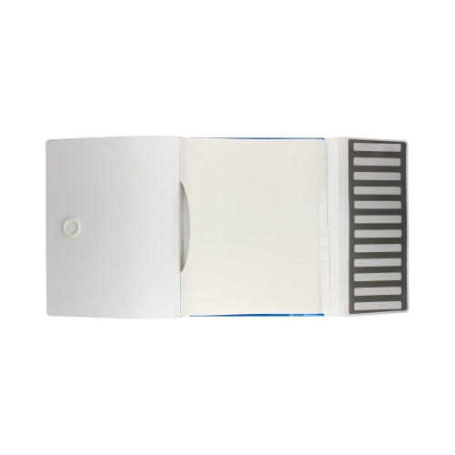 Teczka segregująca A4/12 niebieska Wow Leitz