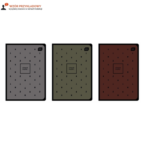 Zeszyt A5/96 kratka Chess Soft Touch Interdruk