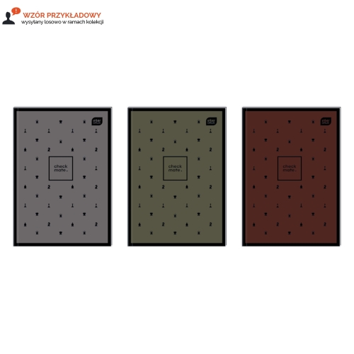 Brulion A5/64 kratka PT Chess Soft Touch Interdruk