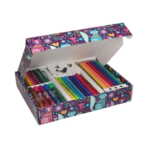 Zestaw artystyczny Colorpeps 31 elementów brokat Maped 984722