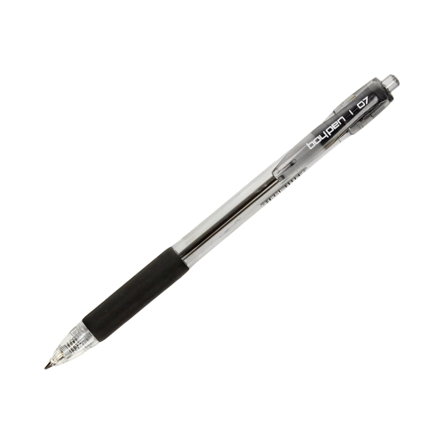 Długopis automatyczny 0.30mm czarny Rystor New BPEKO