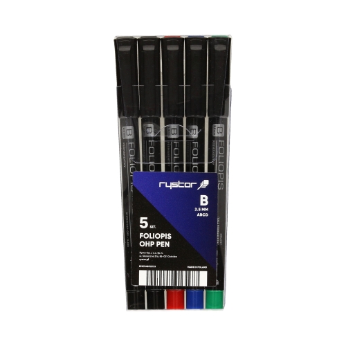 Foliopis CD 2.50mm mix (5) Rystor New FB