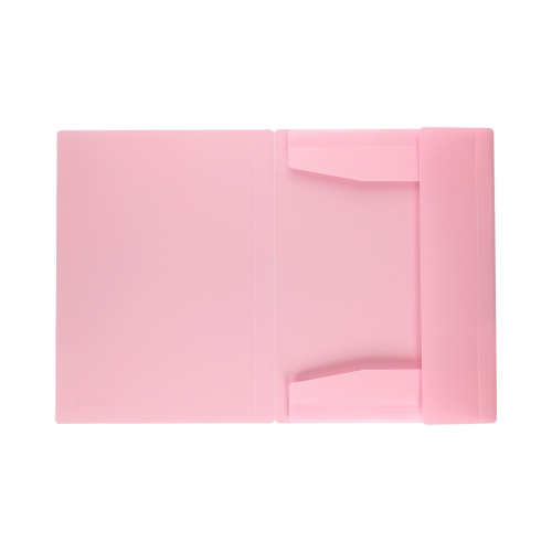 Teczka gumka A4/PP pastel różowa Biurfol