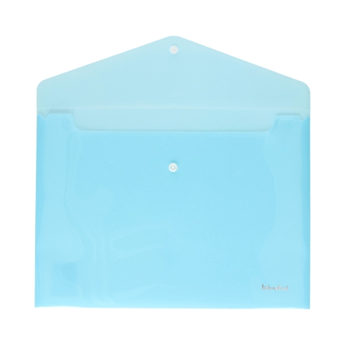 Teczka kopertowa A4/PP pastel niebieska Biurfol