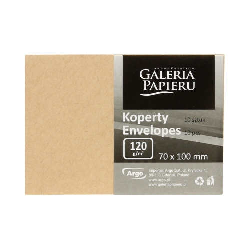Koperty 70x100 ciemnobeżowe Nature 120g (10)