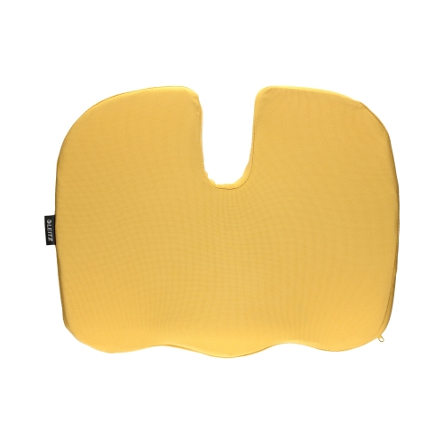 Poduszka ergonomiczna na krzesło żółta Ergo Cosy Leitz