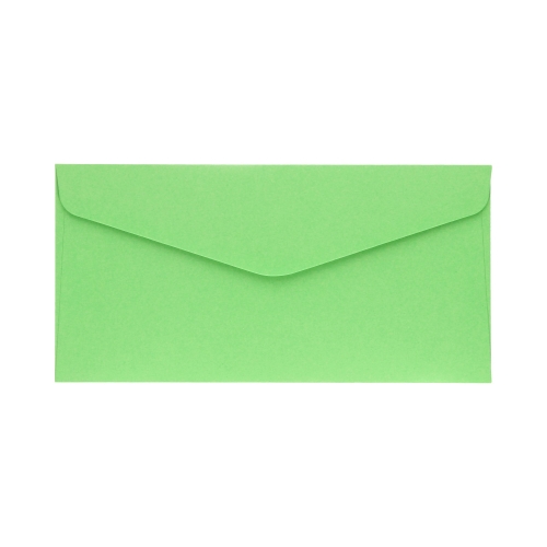 Koperty DL Gładkie zielone satynowe 130g (10)