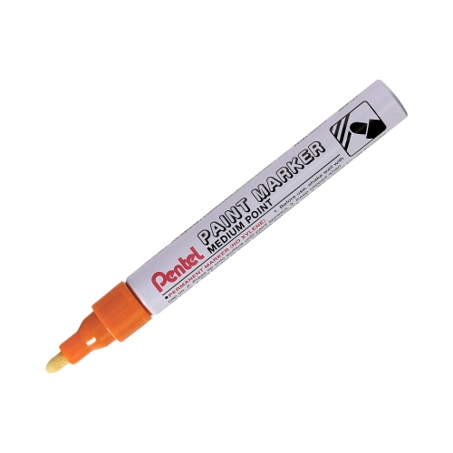 Marker olejowy 2.3mm pomarańczowy okrągły Pentel MMP10