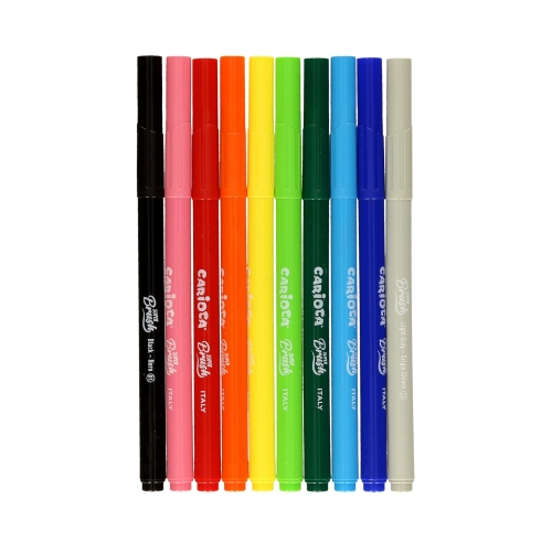Flamaster pędzelkowy 10kol BrushTip Carioca