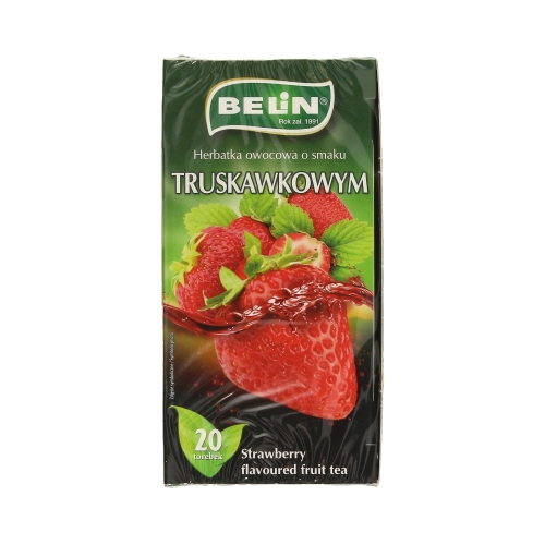 Herbata ekspresowa truskawka Belin 20t