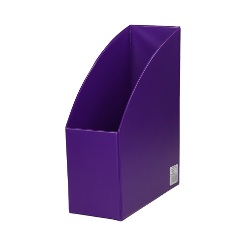 Pojemnik czasopisma 100mm fiolet/Violet PVC Biurfol