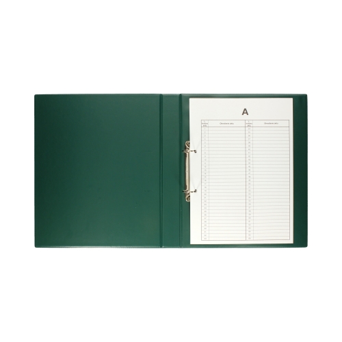 Teczka akta osobowe 2r/PP ciemnozielony Biurfol ABCDE