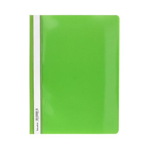 Skoroszyt sztywny A4/PVC jasnozielony Biurfol (10)