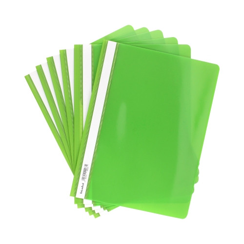Skoroszyt sztywny A4/PVC jasnozielony Biurfol (10)
