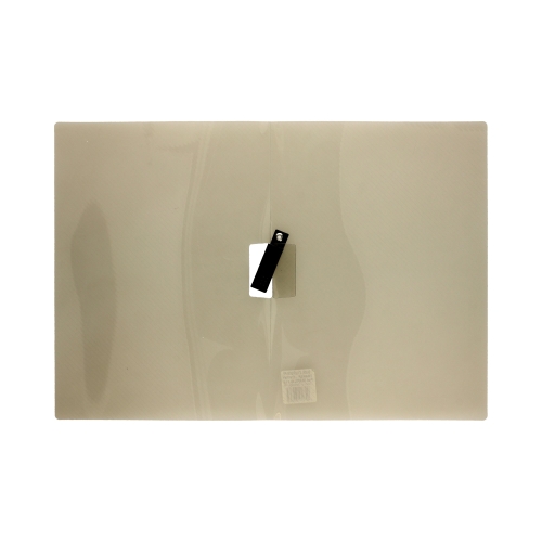 Skoroszyt klips A4/PP transparentny dymny Biurfol