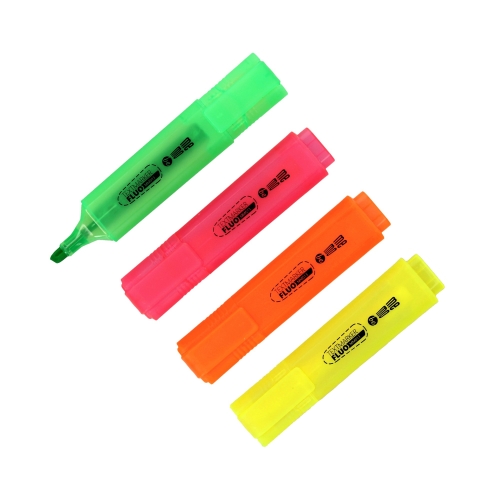 Zakreślacz 1-5mm 4kol neon Memobe