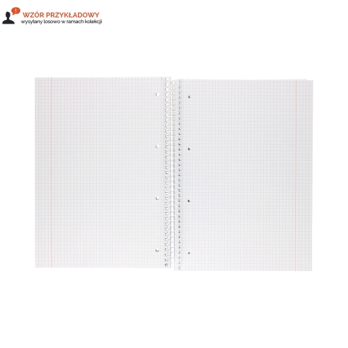Kołozeszyt A4/120 kratka MO Interdruk