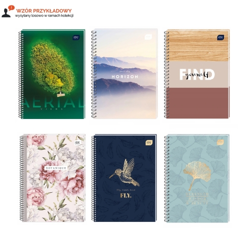 Kołozeszyt A4/120 kratka MO Interdruk