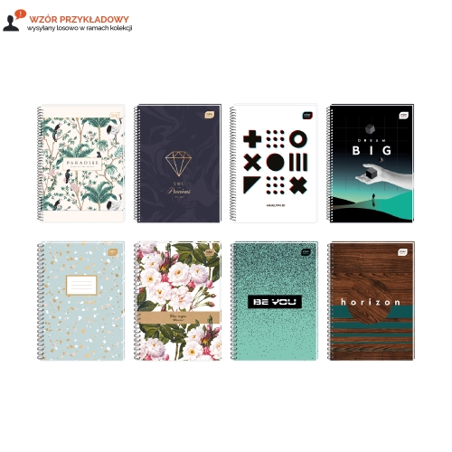 Kołozeszyt A5/100 kratka MO Interdruk