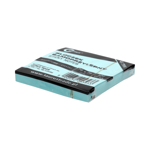 Karteczki samoprzylepne 76x76/100 pastel niebieski Taurus