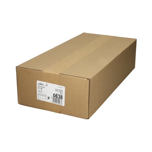 Koperty DL białe SK z poddrukiem - okienko prawe 45x90 (1000)