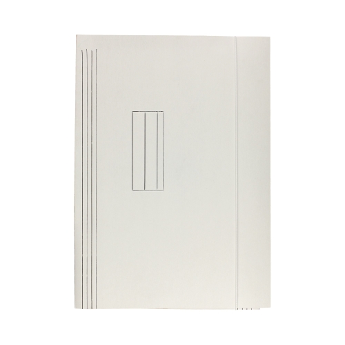 Teczka gumka A4 biała 300g Kiel-Tech