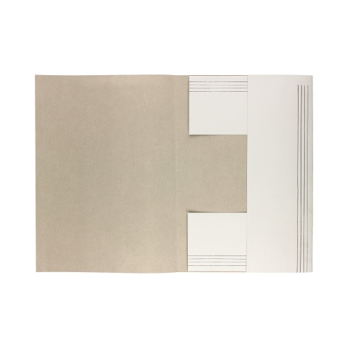 Teczka gumka A4 biała 300g Kiel-Tech