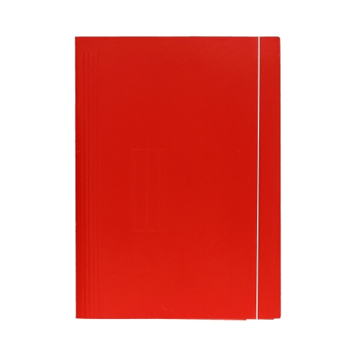 Teczka gumka A4 czerwona 350g Kiel-Tech
