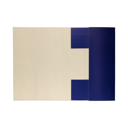 Teczka gumka A4 granatowa 350g Kiel-Tech