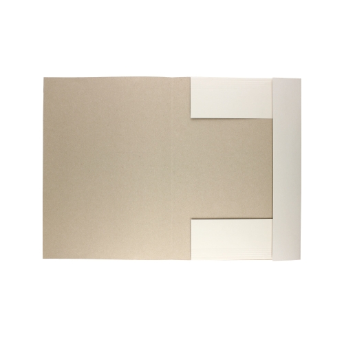 Teczka gumka A3 biała Bigo