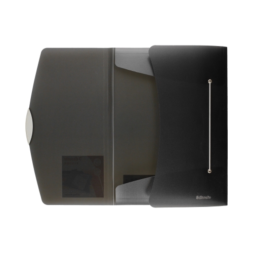 Teczka gumka A4 czarna 15mm Vivida 624043