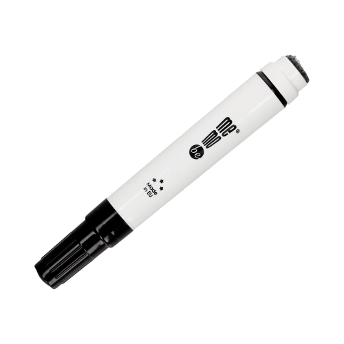 Marker do tablic z magnesem i z gąbką czarny okrągły Memobe