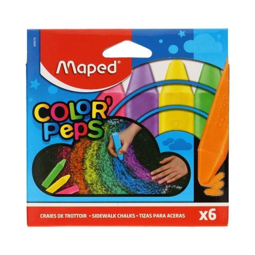 Kreda chodnikowa 6kol Colopeps Maped 936010
